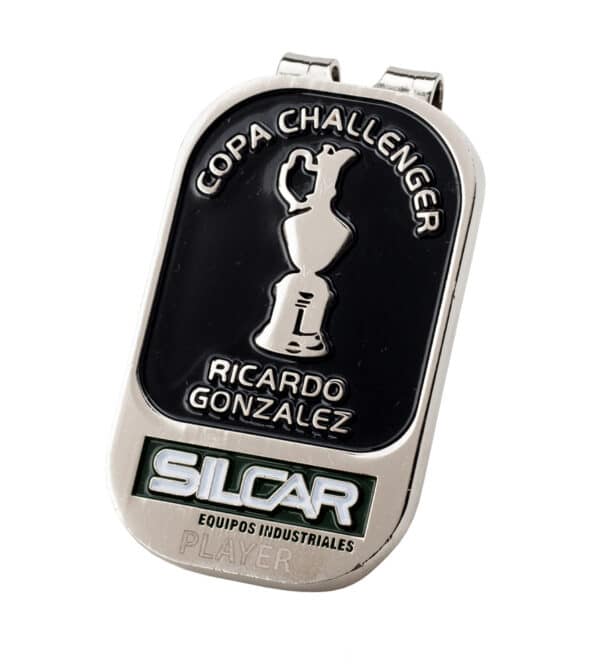 badge de golfeur personnalisable