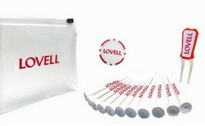 pochette cadeau golfeur