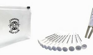 pochette cadeau golfeur