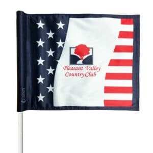 Equipements Asbri Golf drapeau green personnalisable golf