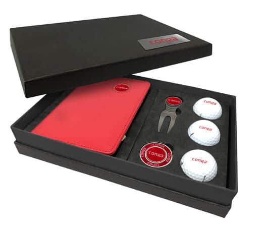 coffret cadeau golfeur