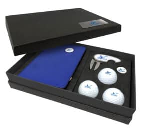 coffret cadeau golfeur