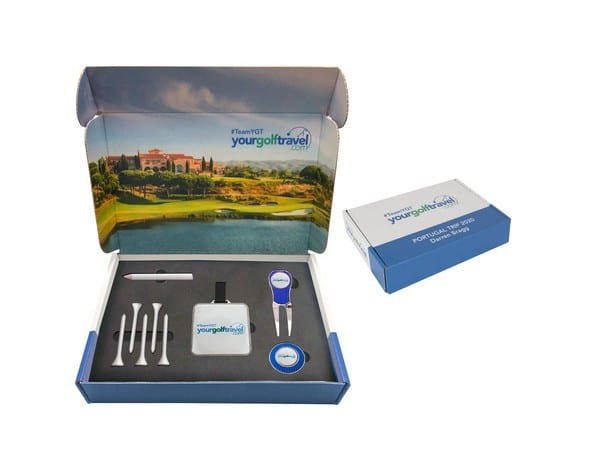 coffret cadeau golfeur