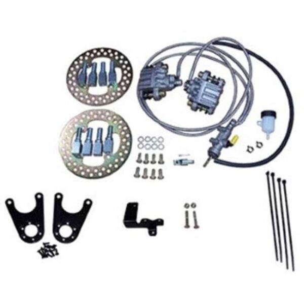 Système de freinage hydraulique pour roues avant