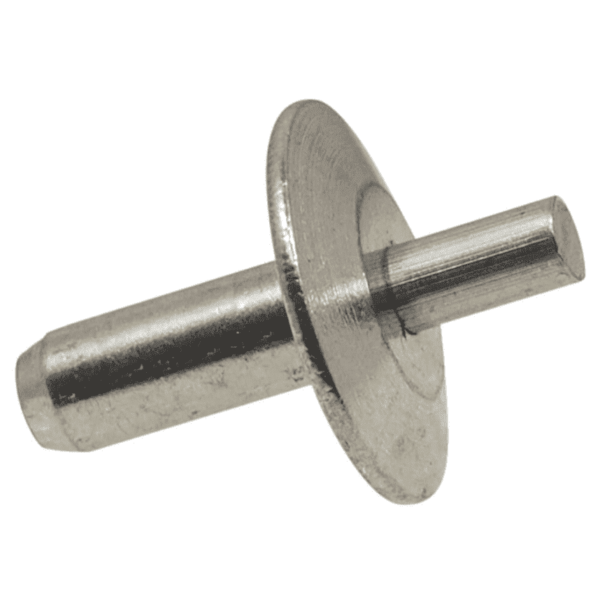 Rivet à grande bride pour coussin de pédale