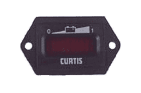 Compteur d'état de charge horizontal CURTIS 48V avec jauge led