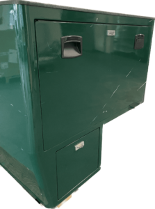 Benne fermée premiers secours avec portes - vert – Image 5