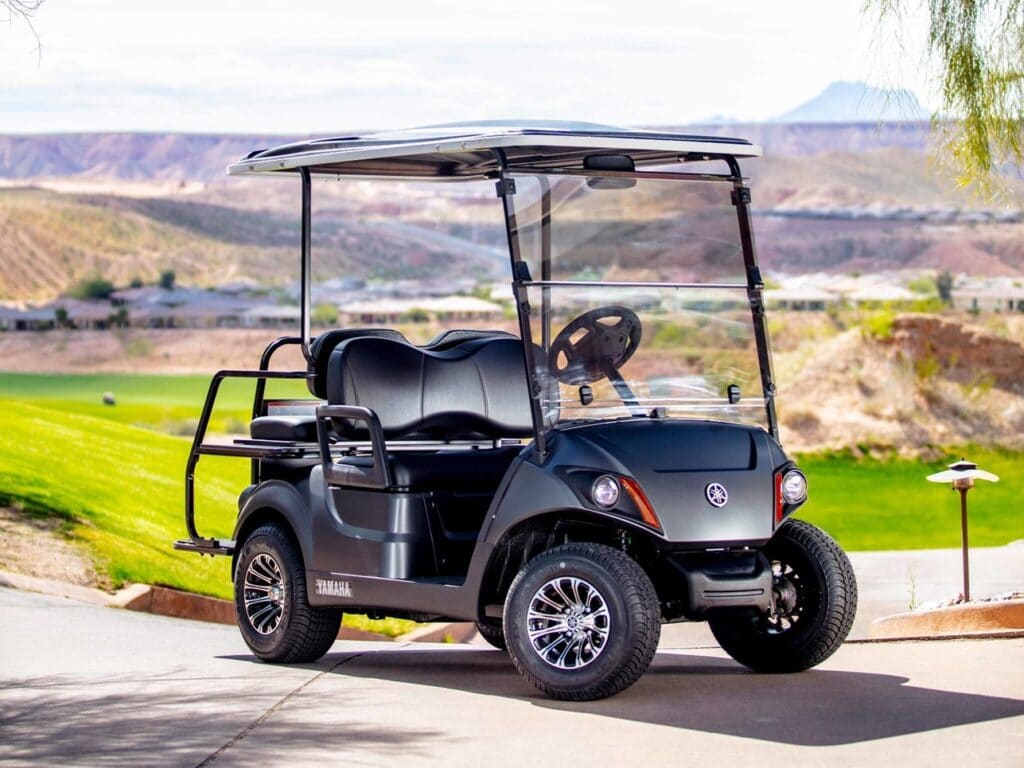 Optez pour la location de golfettes golfette voiturette Yamaha Hopper