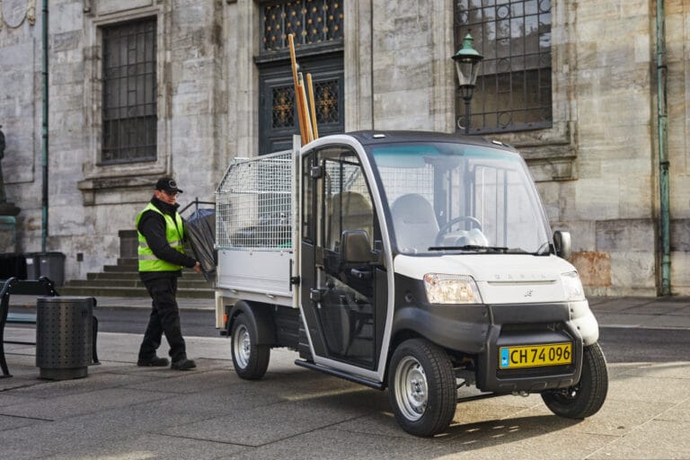 Garia Utility utilitaire électrique homologué route