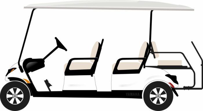 Yamaha Cruise4 golfette 6 places
