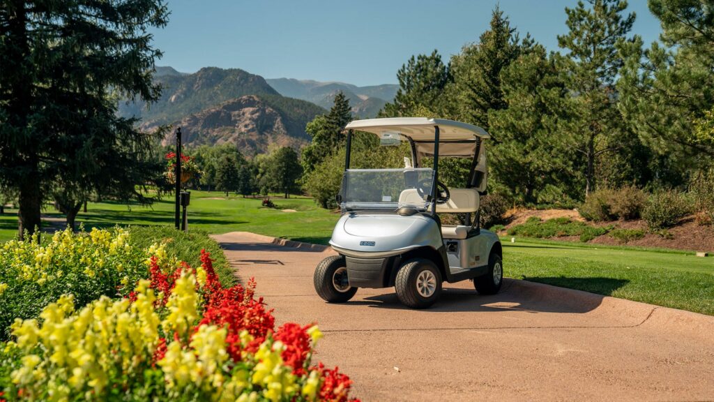 voiturette - golfette - utilitaire électrique Voiturette de golf EZGO RXV batterie lithium