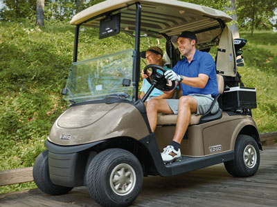 voiturette - golfette - utilitaire électrique Voiturette de golf EZGO RXV batterie lithium