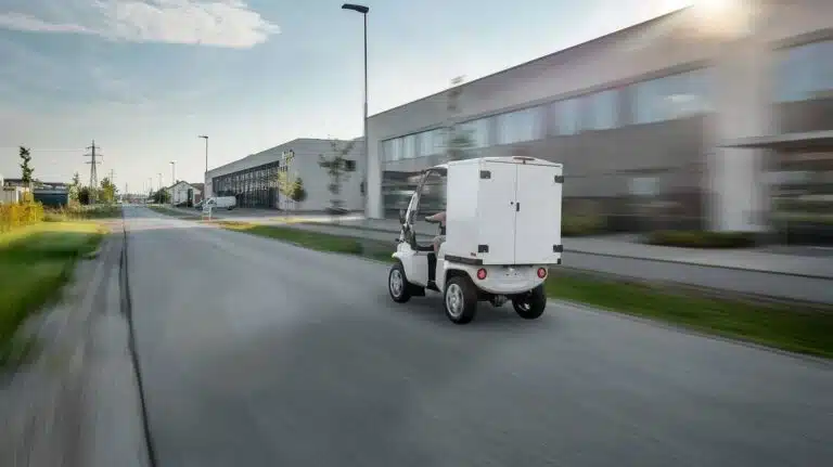 voiturette - golfette - utilitaire électrique Voiturette homologuée route : définition