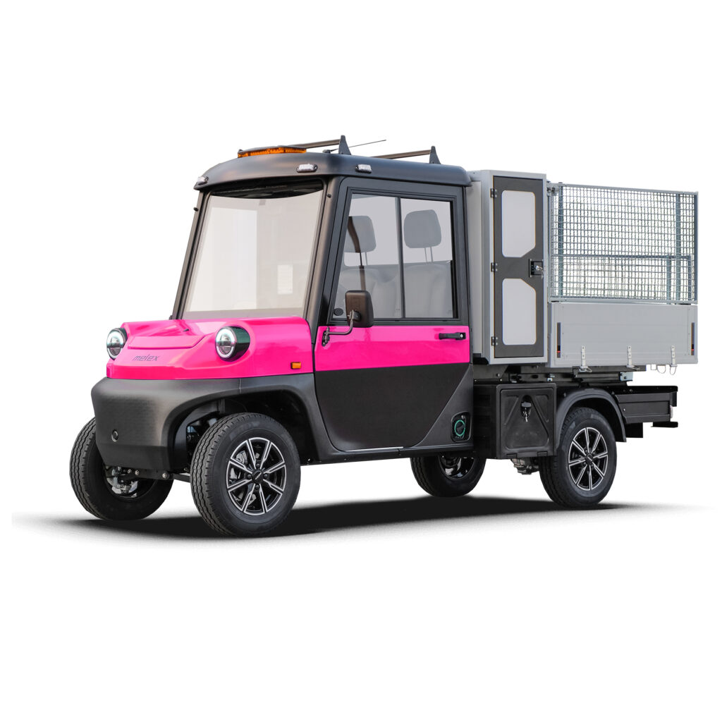Melex N30 utilitaire benne grillagée