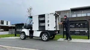 utilitaire électrique paxster livraison