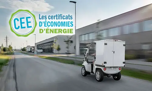 voiturette - golfette - utilitaire électrique Prime CEE : financer l’achat d’un utilitaire électrique compact pour votre entreprise