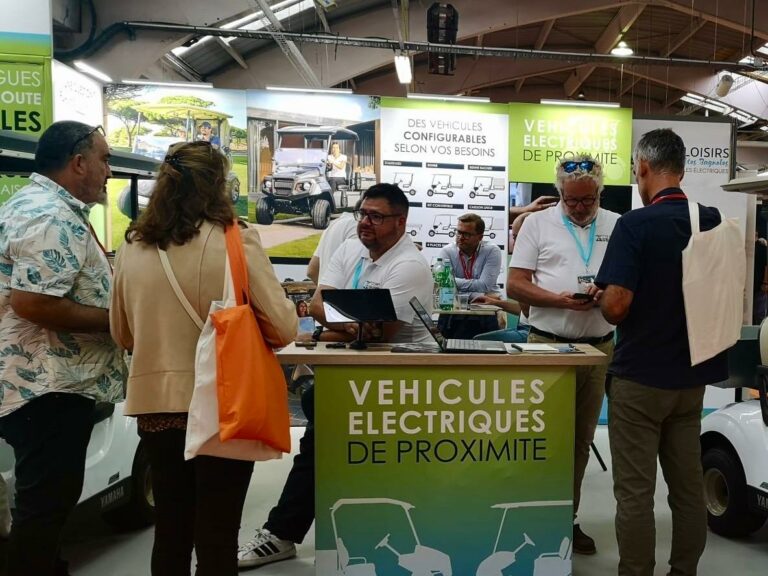 voiturette - golfette - utilitaire électrique Mobilité dans les campings : quels besoins observés en salon ?